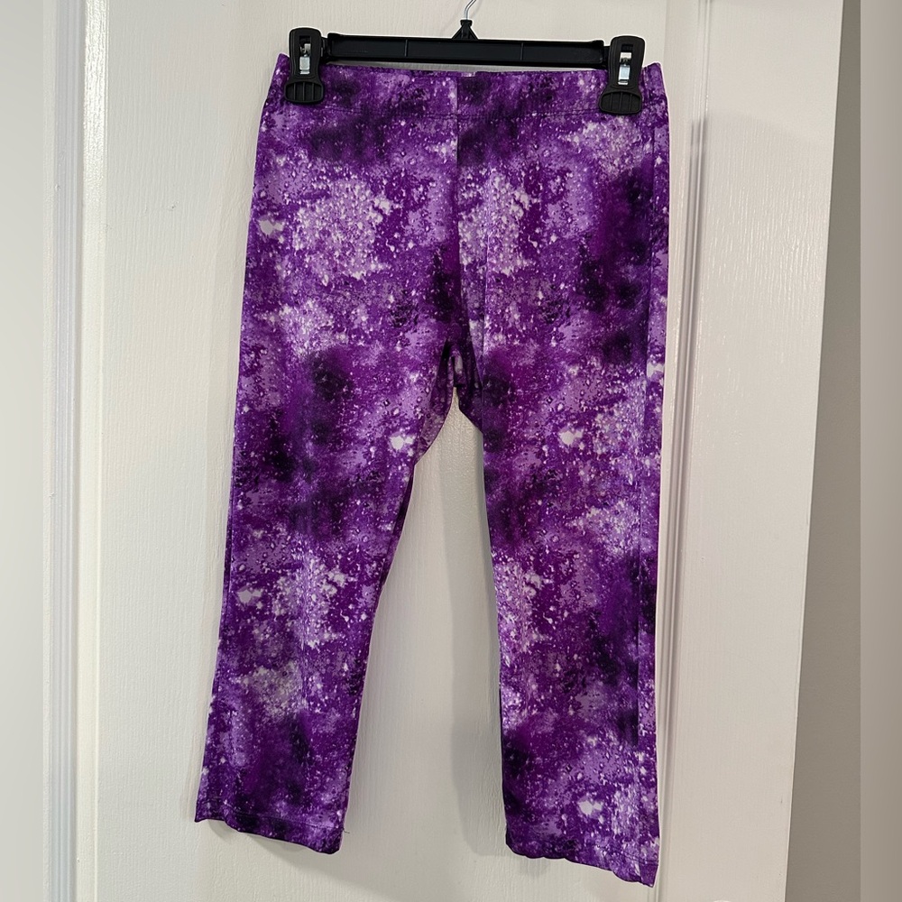Galaxy leggings, Size. S, gently used